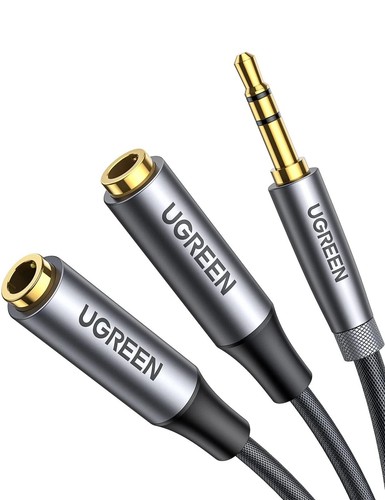 Headphone splitter 5mm aux - splitter, 3.5mm